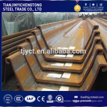 Hot Rolled U type steel sheet piling Z type steel pile